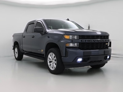 Gray 2021 Chevrolet Silverado 1500 Custom