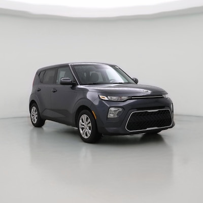 Gray 2021 Kia Soul LX