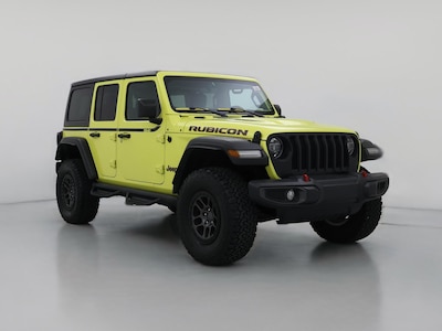 Yellow 2022 Jeep Wrangler Unlimited Rubicon