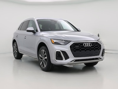 Gray 2022 Audi Q5 S-Line Premium