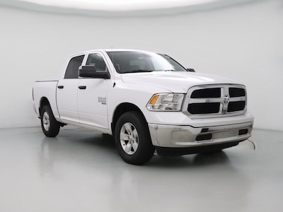 White 2023 Ram 1500 Classic SLT
