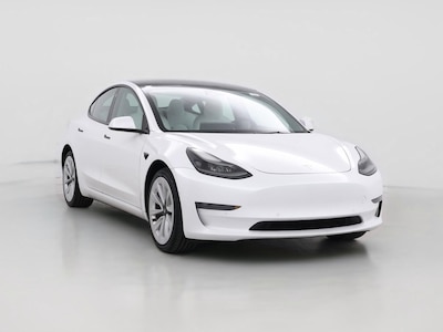White 2021 Tesla Model 3 Standard Range Plus