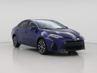 Blue 2018 Toyota Corolla SE