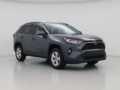 Gray 2021 Toyota RAV4 XLE