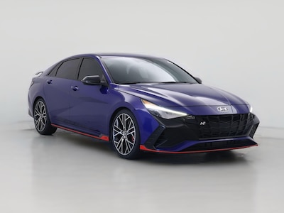 Blue 2022 Hyundai Elantra N