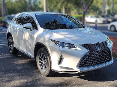 White 2021 Lexus RX 350