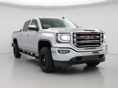 Silver 2018 GMC Sierra 1500 SLT