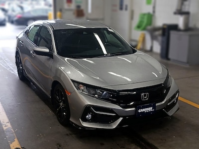 Silver 2021 Honda Civic Sport