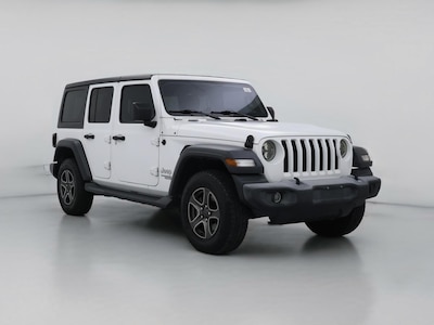 White 2019 Jeep Wrangler Unlimited Sport S