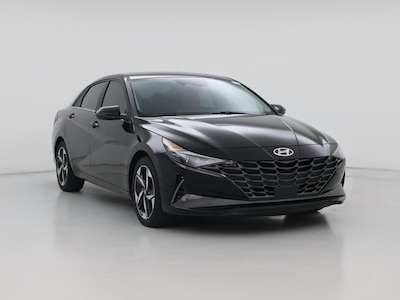 Black 2022 Hyundai Elantra Limited