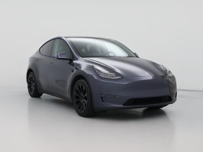 Gray 2020 Tesla Model Y Long Range