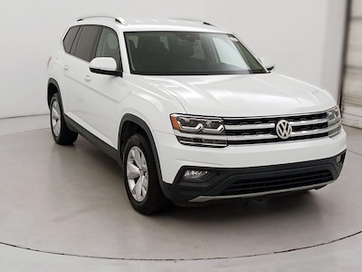 White 2019 Volkswagen Atlas SE w/Tech