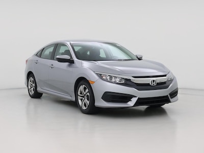 Silver 2017 Honda Civic LX