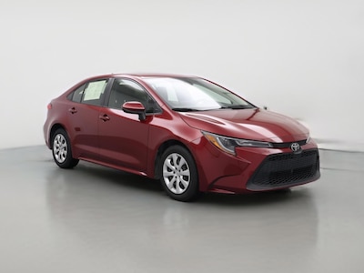 Red 2022 Toyota Corolla LE