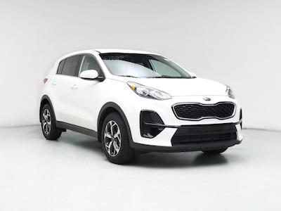 White 2021 Kia Sportage LX