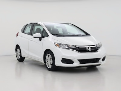 White 2019 Honda Fit LX