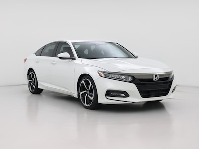 White 2019 Honda Accord Sport