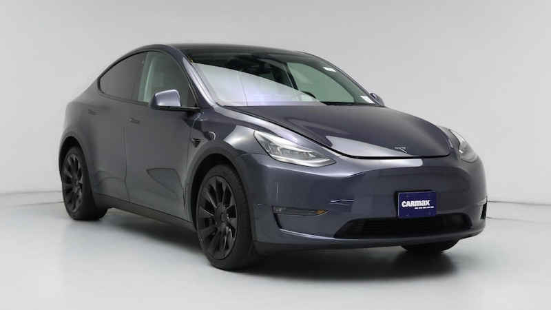 2021 Tesla Model Y Long Range Hero Image