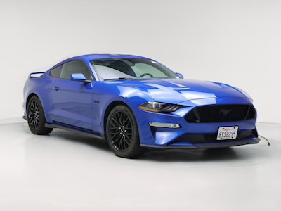 Blue 2020 Ford Mustang GT