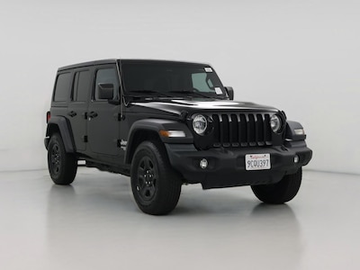 Black 2018 Jeep Wrangler All-New Unlimited Sport
