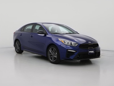 Blue 2021 Kia Forte GT-Line