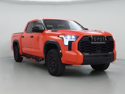 Orange 2023 Toyota Tundra Hybrid TRD Pro