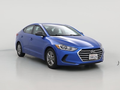 Blue 2017 Hyundai Elantra SE