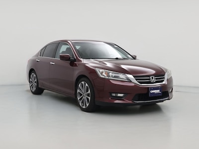 Red 2015 Honda Accord Sport