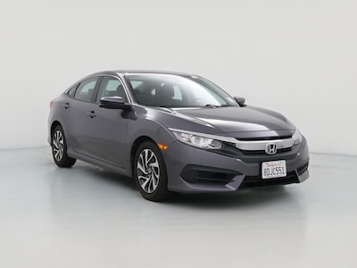 Gray 2018 Honda Civic EX