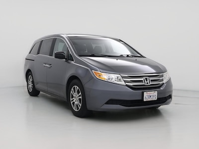 Gray 2013 Honda Odyssey EX-L