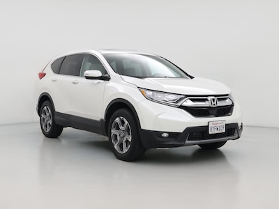 White 2018 Honda CR-V EX-L
