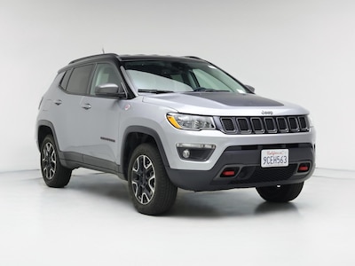 Silver 2021 Jeep Compass Trailhawk
