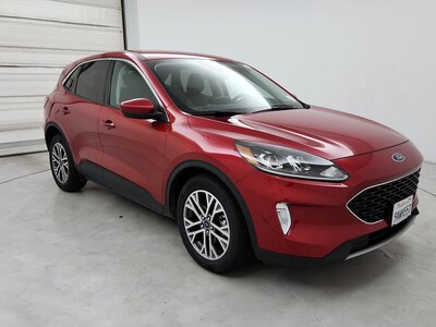 Red 2022 Ford Escape Hybrid SEL