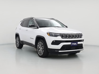 White 2022 Jeep Compass Limited