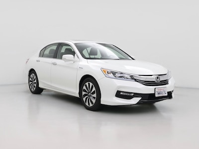 White 2017 Honda Accord Hybrid EX-L