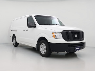 White 2018 Nissan NV 1500 S