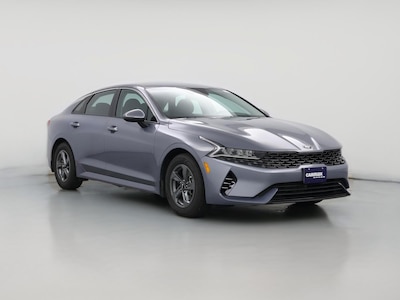 Gray 2021 Kia K5 LXS