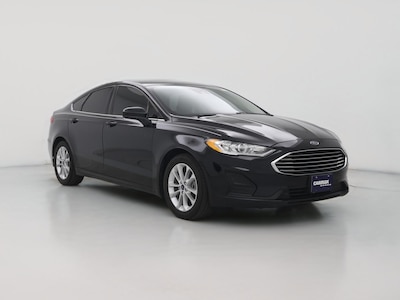 Black 2019 Ford Fusion SE