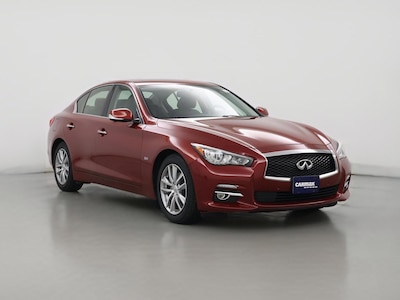 Red 2016 Infiniti Q50 Sport