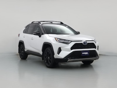 White 2024 Toyota RAV4 Hybrid XSE