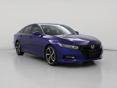 Blue 2018 Honda Accord Sport