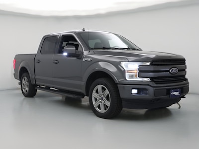Gray 2018 Ford F150 Lariat