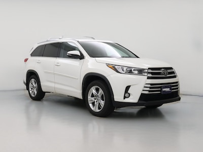 White 2017 Toyota Highlander Limited