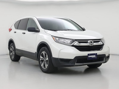 White 2019 Honda CR-V LX