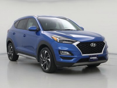 Blue 2019 Hyundai Tucson Sport