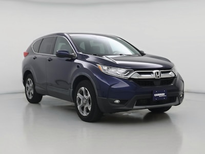 Blue 2018 Honda CR-V EX-L