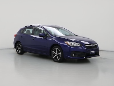 Blue 2022 Subaru Impreza Premium