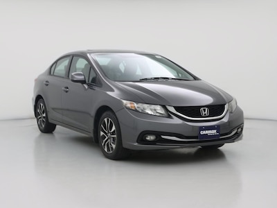 Gray 2013 Honda Civic EX-L
