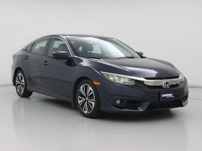 Blue 2016 Honda Civic EX-T