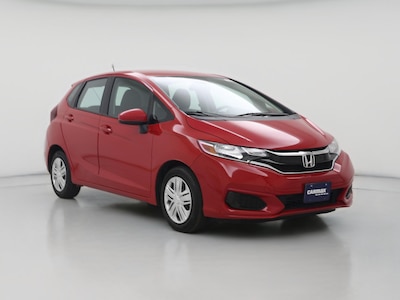 Red 2019 Honda Fit LX